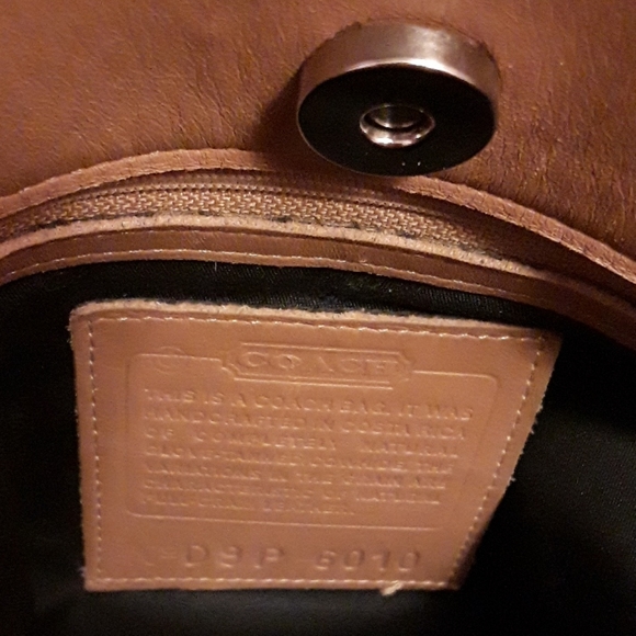 Vintage 90's Coach Bucket Tote Bag - Picture 6 of 13